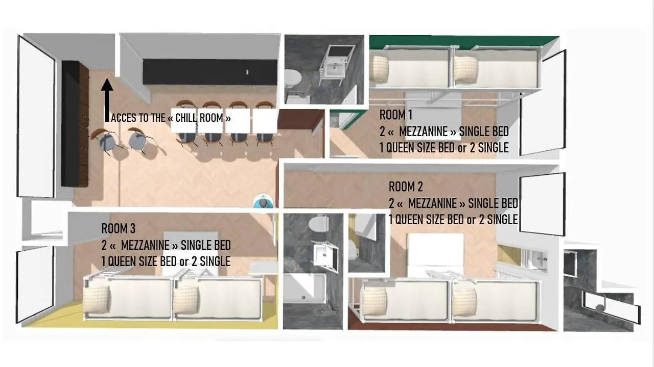Appartement Maison Francois *